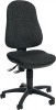 Bürodrehstuhl anthrazit Lehnen-H.580mm Sitz-H.420-550mm o.Armlehnen
