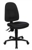 Bürodrehstuhl anthrazit Lehnen-H.520mm Sitzfläche B450xT440mm o.Armlehnen