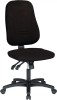 Bürodrehstuhl schwarz m.Synchronmechanik Sitzh.420-530mm o.Armlehnen