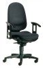 Bürodrehstuhl anthrazit m.Synchrontechnik Sitzhöhe 420-550mm ohne Armlehnen