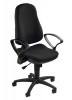 Bürodrehstuhl schwarz m.Synchrontechnik Sitzhöhe 420-550mm o.Armlehnen