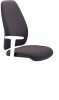 Bürodrehstuhl grau mit Synchrontechnik Sitzhöhe 400-520mm