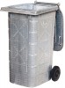 Müllgroßbehälter 240l verz.H.1070mm Rad-D.200mm