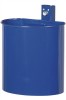 Abfallbehälter 20l D.330/230xH.340mm ungelocht verz.u.kobaltblau