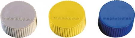 Magnet Super gelb D.34xH.13mm Haftkraft 2kg