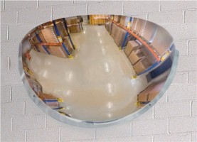 Kuppelspiegel 1/2 Spiegel 180 Grad Sichtfeld D.800mm Acryl