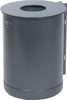 Abfallbehälter 35l D.330xH.475mm ungelocht verz.m.U-Profil