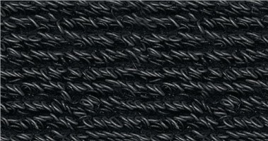 Schmutzfangmatte B.600xL.910mm schwarz mit Schlingen Polyester/PVC