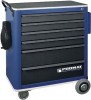 Werkstattwagen 6 Schubl. B. 755 T. 470 H. 910 mm mit Kabelbox 10 Meter PROMAT