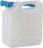 Wasserkanister 10l PE natur H310xB335xT165mm m.Auslaufrohr Einfüllöffnung-D.29mm