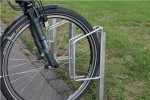 Fahrradklemmbügel 1er 90Grad verz. H.780xB.68xT.225mm 1seitig