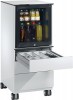 Kühlschrank-Caddy Kühlschrank 50l Inhalt fahrbar 3 Schubl. RAL9010 reinweiß