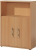 Schrank H1115xB800xT362mm 2 Böden 2 Türen Buche/Buche 3 OH (1OH offen)