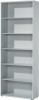 Regal 5 Böden 4 Gleiter H2167xB800xT362mm Office grau