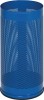 Schirmständer D.270xH610mm enzianblau Behälter gelocht