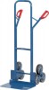 Treppenkarre H.1300mm Schaufel-Gr.L300xB480mm Stahl 3armiger Radstern TPE-Räder