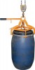 Fassgreifer Kunststofffässer 120-220-l stehend 4-Punktspanner Trgf.350kg orange