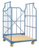 Stapelbox außen B1200xT1150xH1850mm Trgf.800kg ohne Vorderwand lichtblau