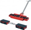 Transportfahrwerk Set Trgf.12000kg lenk-u.verstellb.Gesamt-Trgf.24000kg