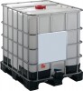 Gefahrgutcontainer1000l L1200xB1000xH1171m.verz.Stahldrahtgitter Kunstst.palette