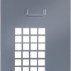 Lochblechtür f.Garderobenschränke B300/400mm Lochung 23x23mm Mehrpreis pro Tür