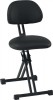 Stehhilfe Sitz Kunstleder schwarz Sitzhöhe 550-770mm 200kg Trgf.