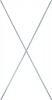 Diagonalkreuz H.2000xB.1290mm verzinkt für Schwerlastregal
