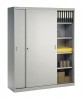 Schiebetürenschrank H1000xB1600xT500 Mitteltrennwand 4 Böden 50kg verz.Farbe ang