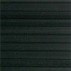 Arbeitsplatz-Bodenbelag B1000xL10000xH5mm schwarz Weich-PVC m.Profil