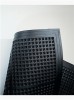 Arbeitsplatz-Bodenbelag Fertigmatte B1200xT900 Gummi schwarz geschl.Stärke 14mm