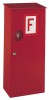 Feuerlöscherschrank rot Zylinderschloss u.Notschlüsselfach H710/750xB300xT220mm