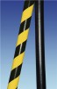 Schutzprofil Rohrschutz Typ R30 gelb-schwarz selbstklebend