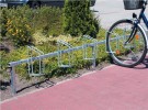 Fahrradklemmbügel 12er verz.90 Grad z.Einbeton.L.3000 zweiseit. Reifen-B.48