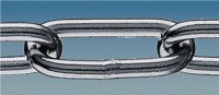 Absperrkette Edelstahl Draht-D.5mm 36mm Teilung