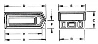 Sichtlagerkasten graublau L520/450xB450xH300mm Stahlblech