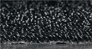 Schmutzfangmatte B.600xL.910mm schwarz mit Schlingen Polyester/PVC