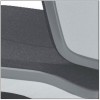 Arbeitsdrehstuhl Neon m.Gleiter/Aufstiegshilfe grau Sitz-H590-870 Synchront.