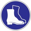 Folie Fußschutz benutzen D.200mm blau/weiß selbstklebend