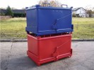 Klappbodenbehälter 500l L1200xB800xH900mm blau