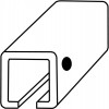 Schienenverbinder f.C-Profil verz.